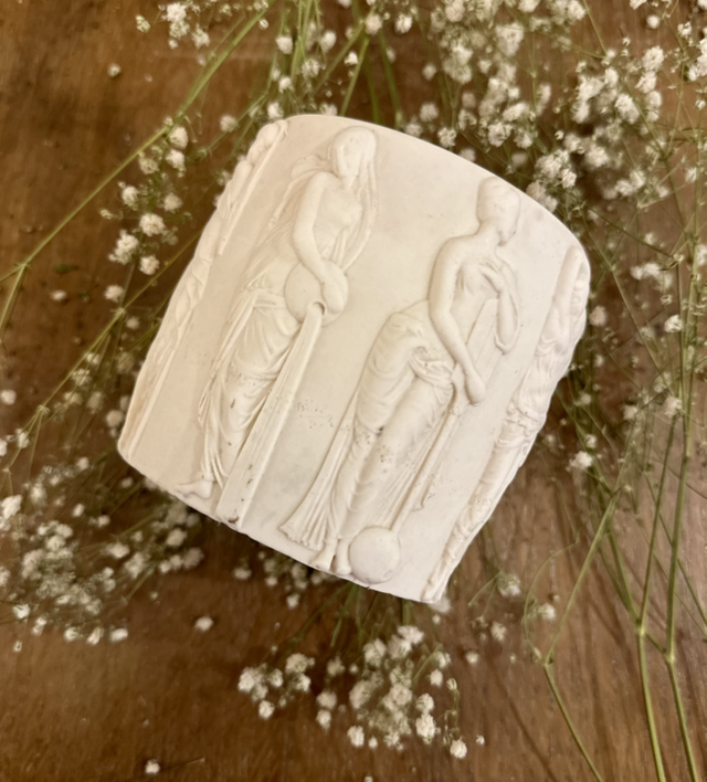 GREEK FLOWER POT| PEN & BRUSHES HOLDER