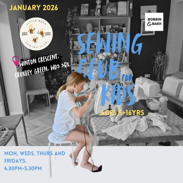 Little Bees Afterschool Sewing club JAN 2026