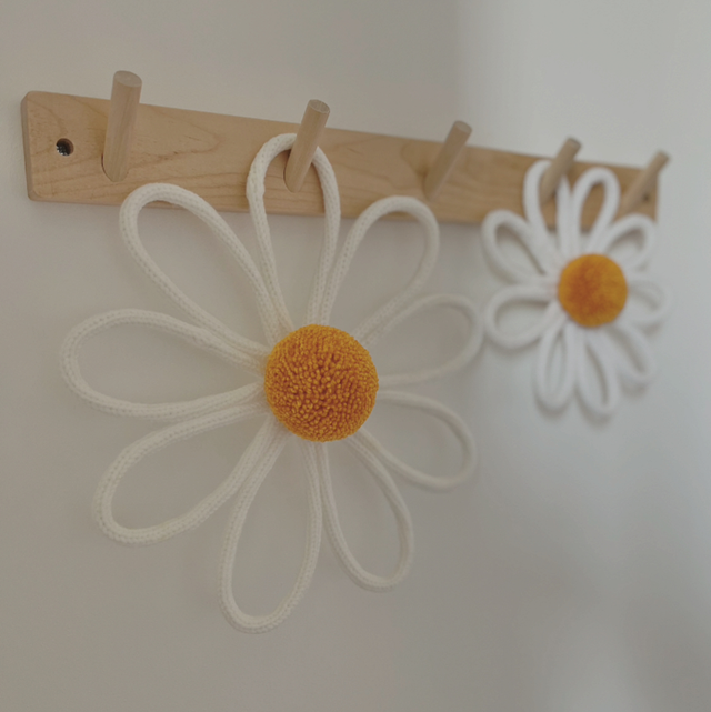 Marguerite en tricotin grand modèle 