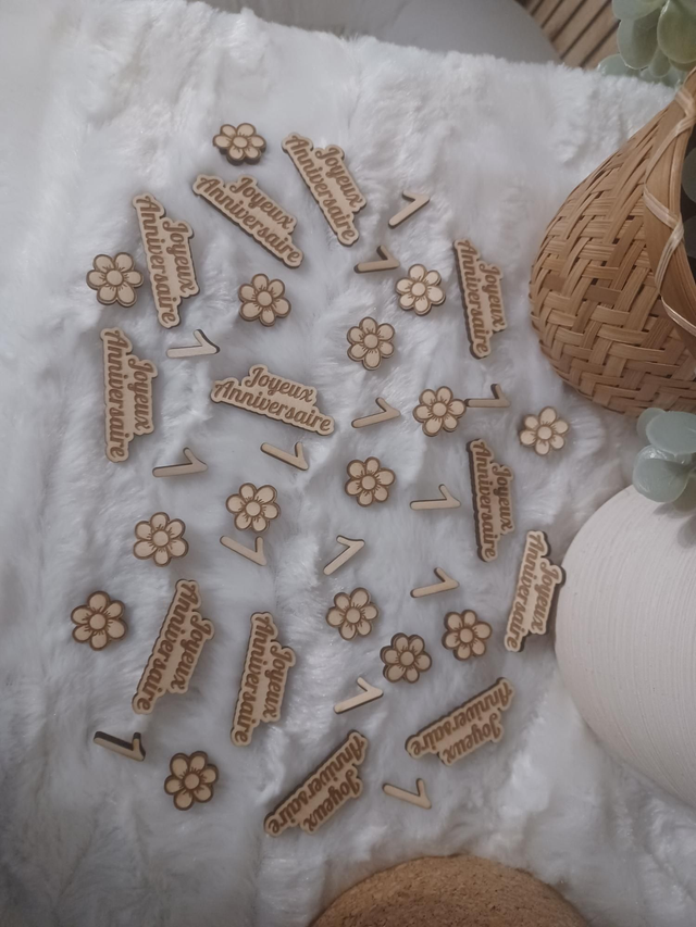 Décoration de table Anniversaire 🌸 Fleurs