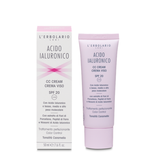 Acido Ialuronico CC Cream - Tonalità Caramello SPF20 50 ml