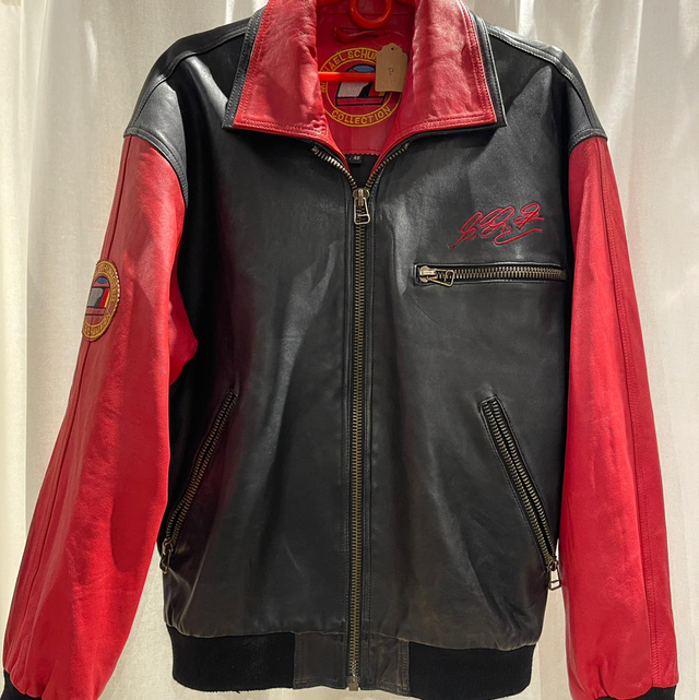 Michael Schumacher Leder Jacke
