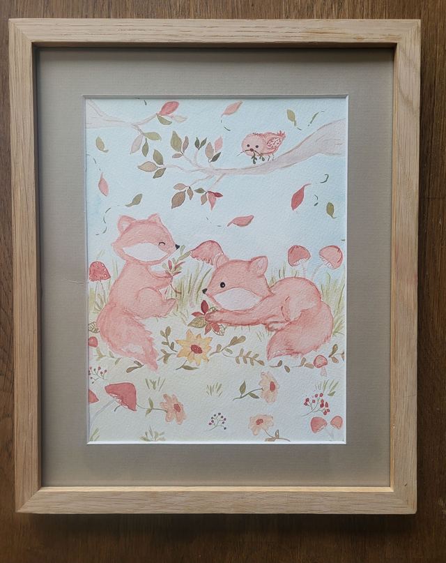 Les deux petits renards 