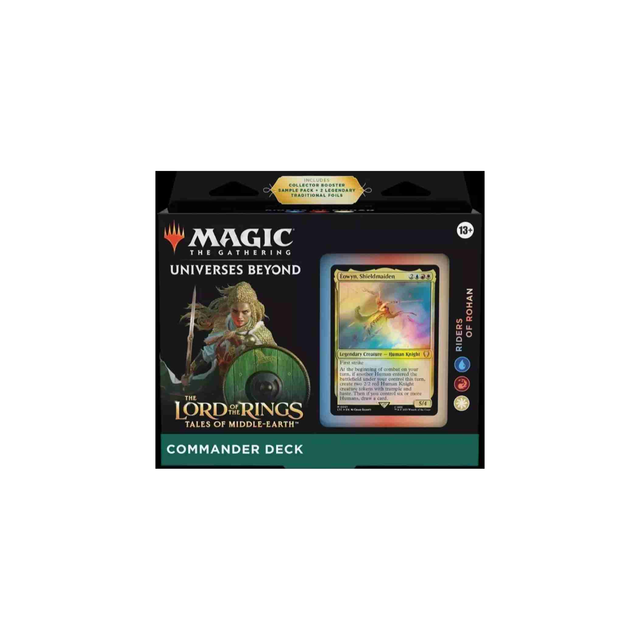 Commander Deck &quot;Riders of Rohan&quot; Lord of the Rings Universes Beyond English - Magic the Gathering
