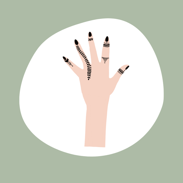 motifs mains petit format