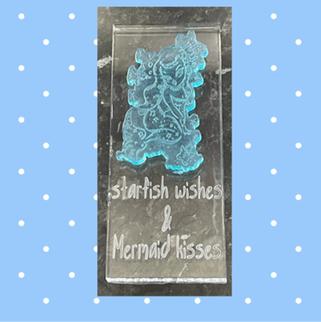 Starfish Wishes & Mermaid Wishes Silicone Mould 