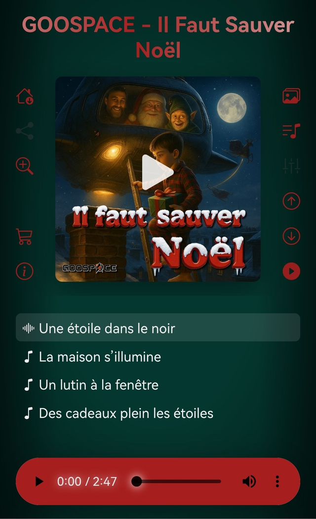 Album NFC GOOSPACE | Il Faut Sauver Noël