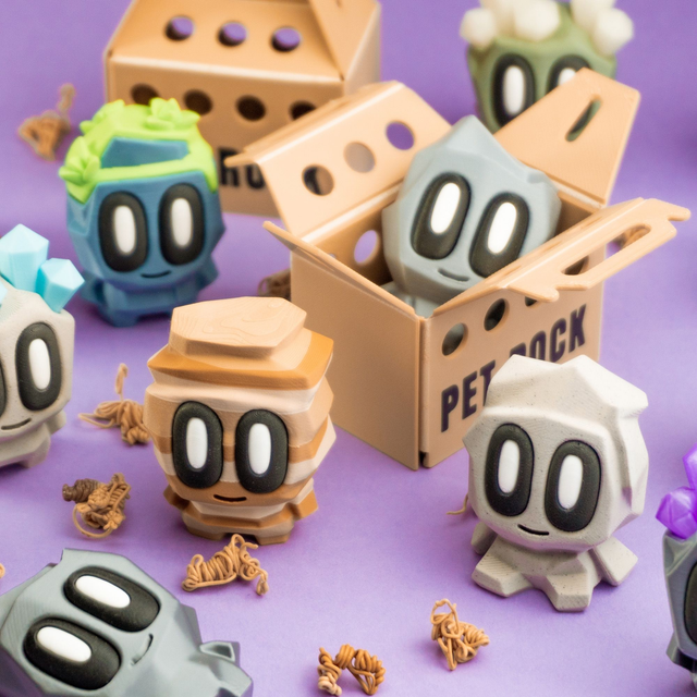 Little Pet Rock Figurines