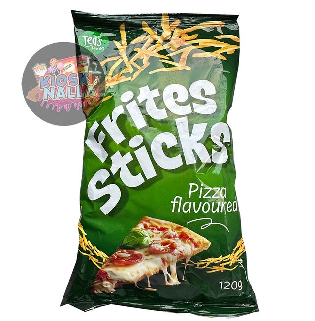 Teds Lieblings-Pommes-Sticks mit Pizzageschmack 120g