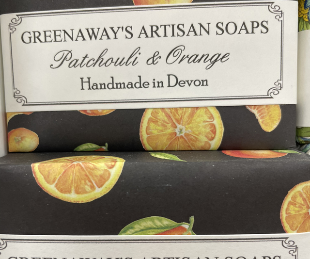 Greenaway’s artisan soap-patchouli & orange 