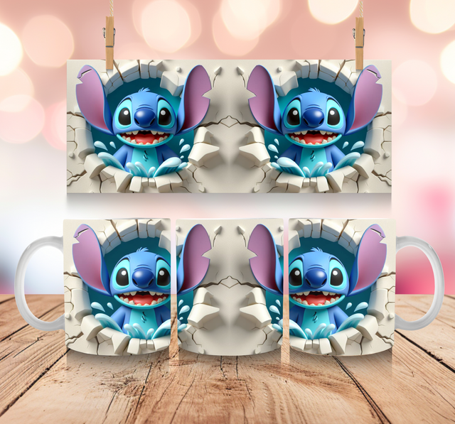 3D Character Mugs