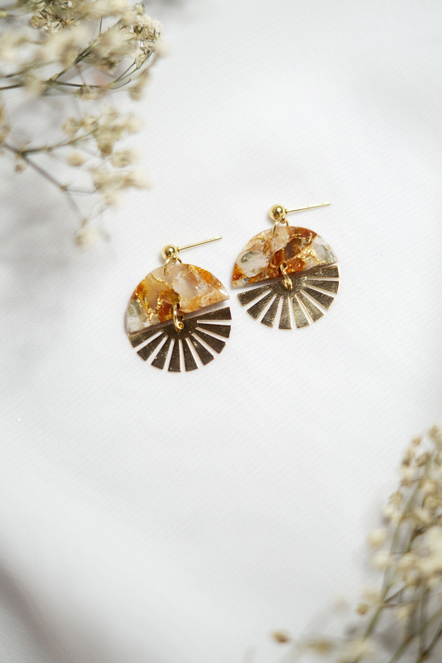 Coloris marron glacé - Boucles Soleil