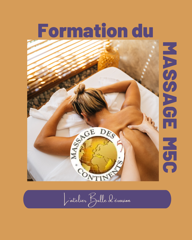 Formation Massage des 5 Continents® – Certification praticien(ne) "Du 17/03 au 18/03"