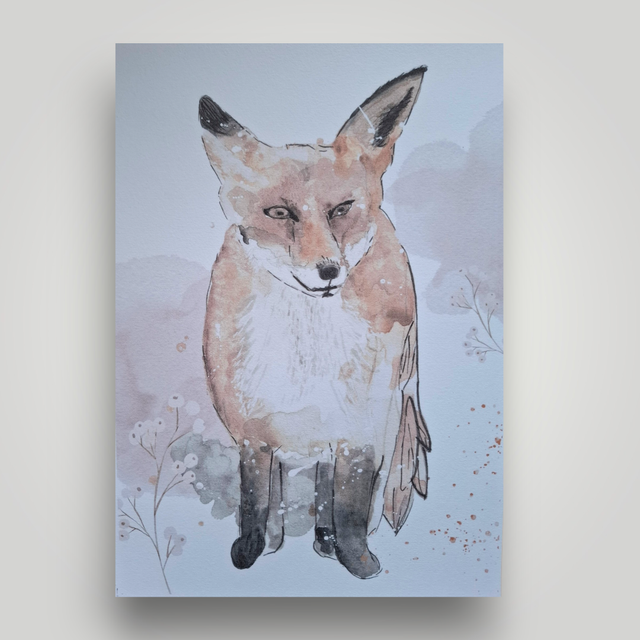 A4 Print "der Fuchs"