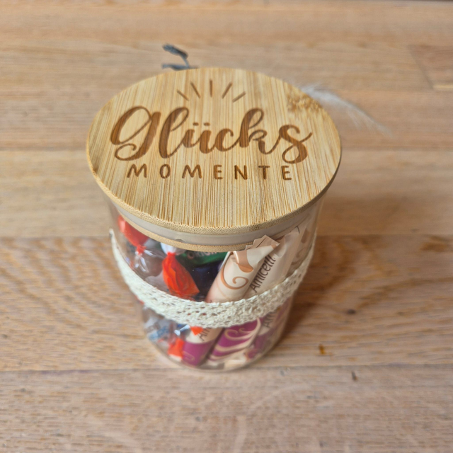 Vorratsglas, Glücksmomente (mittel)