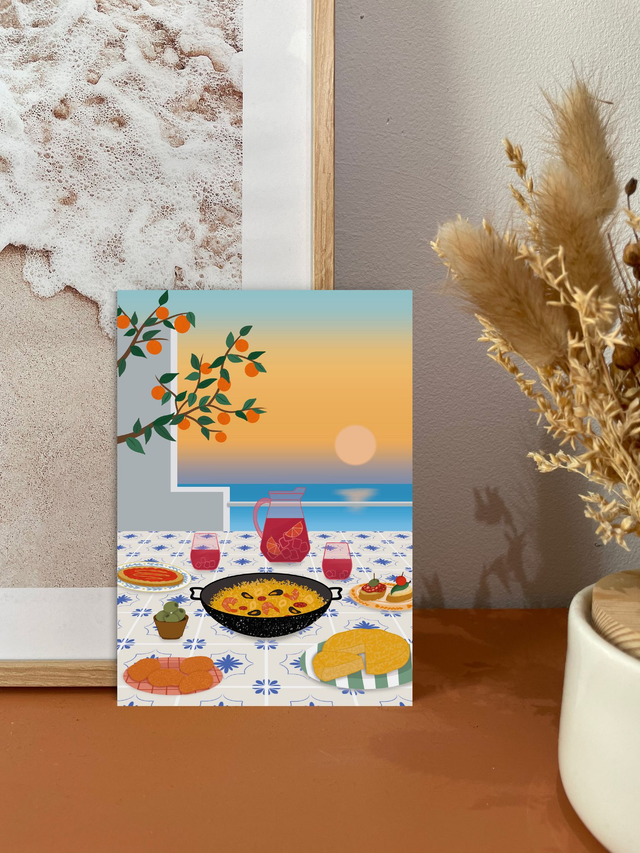 Voyage gourmand - Espagne carte