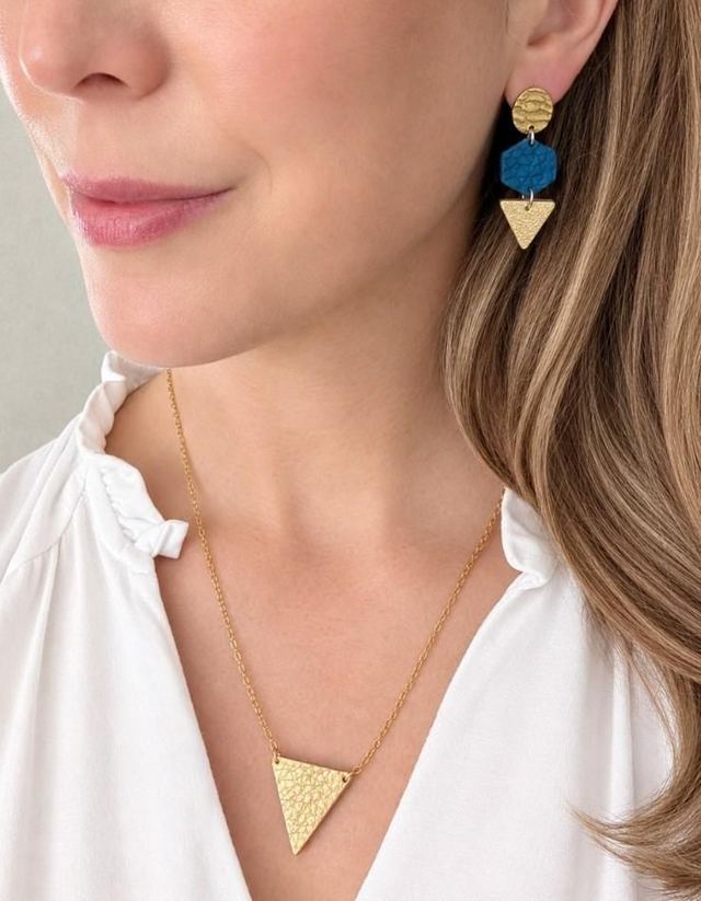 Triangle Pendant Necklace