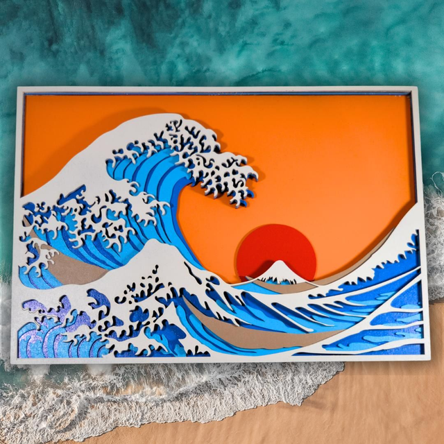  La Grande Vague de Kanagawa