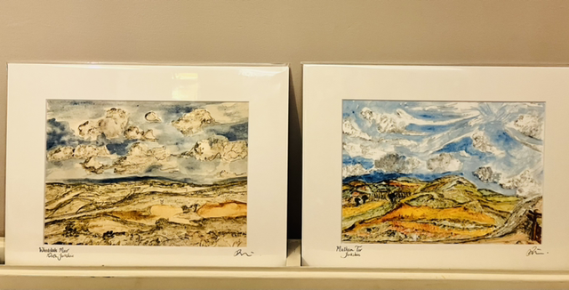 Wheeldale Moor Fine Art Giclee Mounted Print