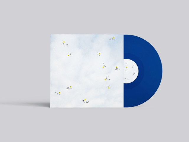 De Lucht (blauw vinyl)