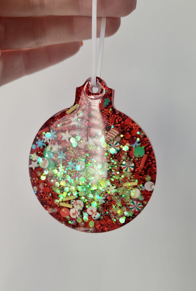 Christmas Tree Circular Baubles - Various Designs