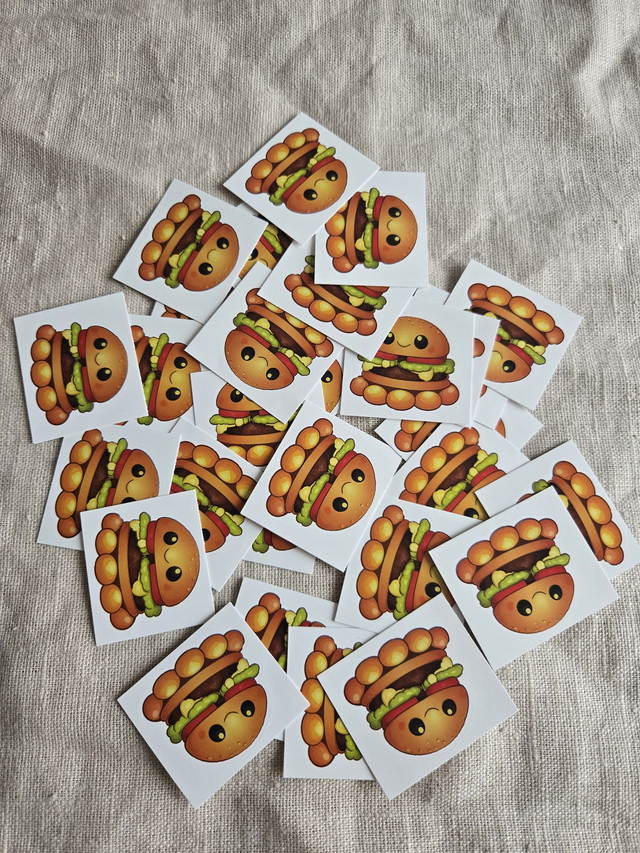 Sticker - Burger-opus