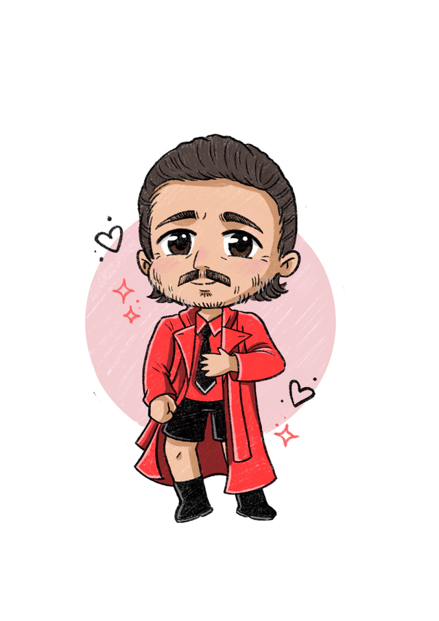 Pedro Pascal MET gala Sticker
