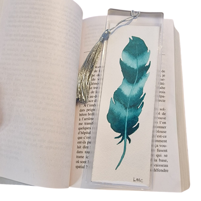Marque-page aquarelle