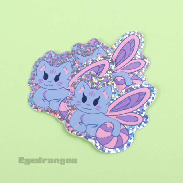 Catterfly Sticker