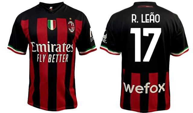 MILAN , MAGLIA MILAN, R.LEAO 17