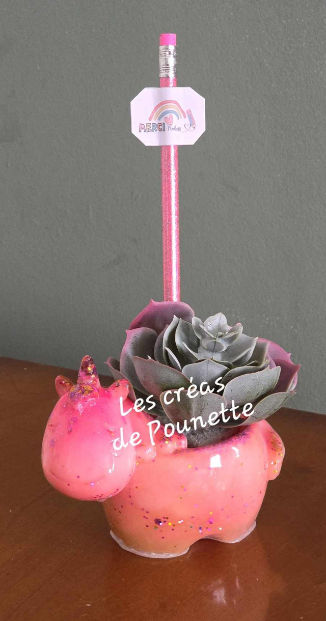 Pots animal décorés avec crayon - partie 2