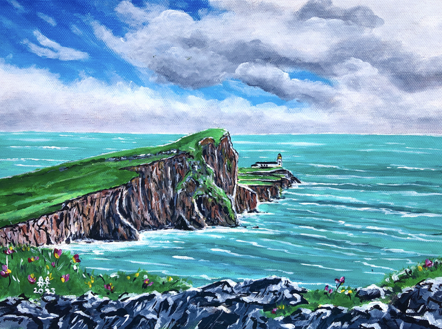 X1 Prints - Neist Point Lighthouse, Isle of Skye 10"x8" (£7.50 per unit)