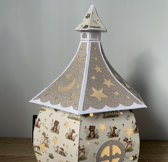 Maison lumineuse animaux