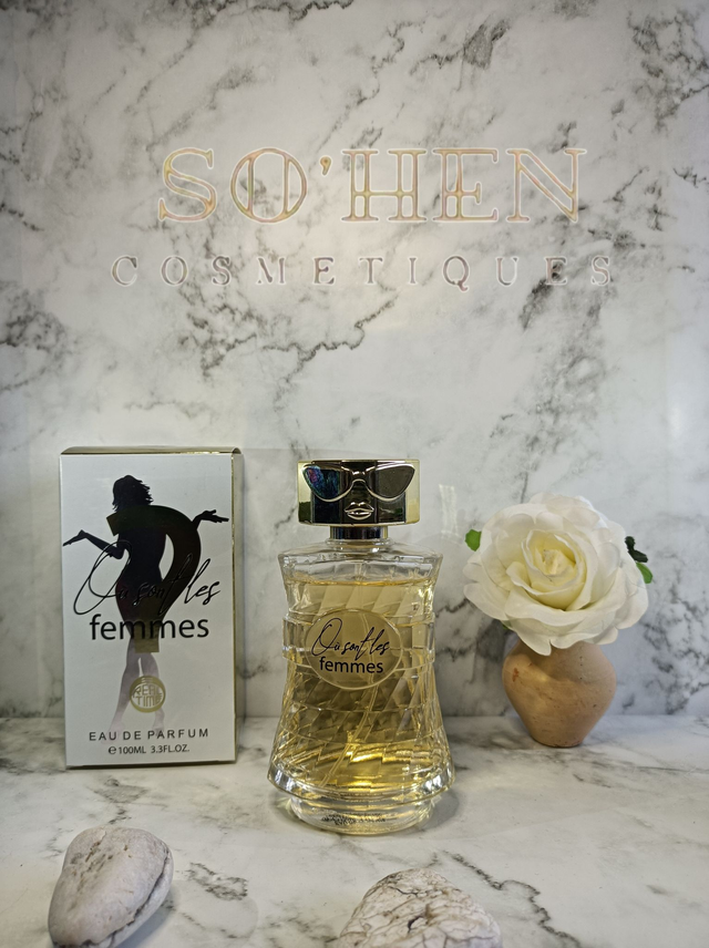 Eau de parfum femme "OU SONT LES FEMMES"  