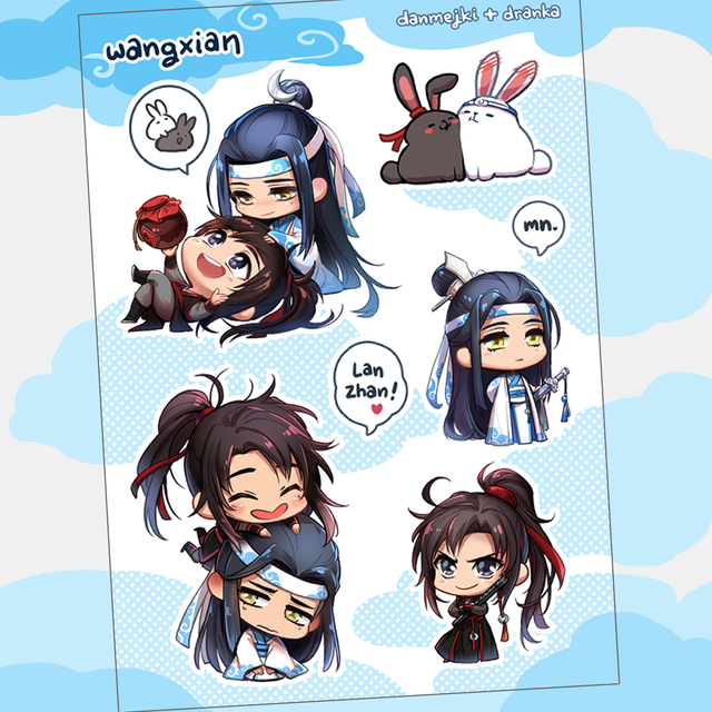 Sticker sheet WangXian
