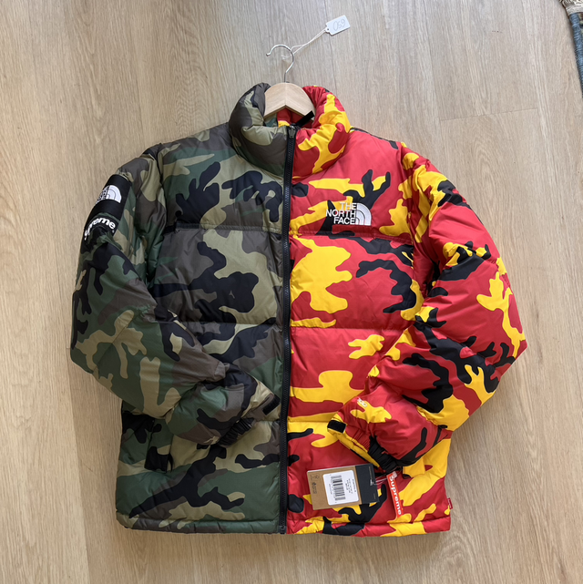 Supreme X The Northface Puffer Camo Size M - NEW