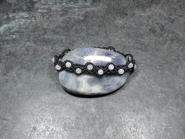 Bracelet en pierre de lune