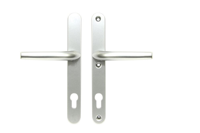 Hliníkové kování pro plastové dveře F1 klika/klika