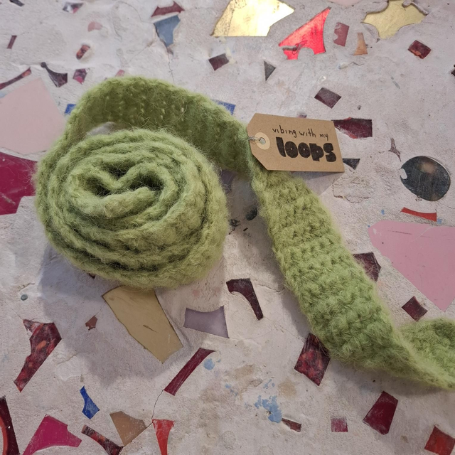 Vwml30 tabea scarf neon green