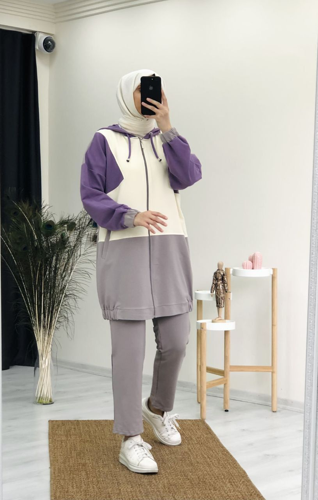 ENSEMBLE SPORT 2 VIOLET