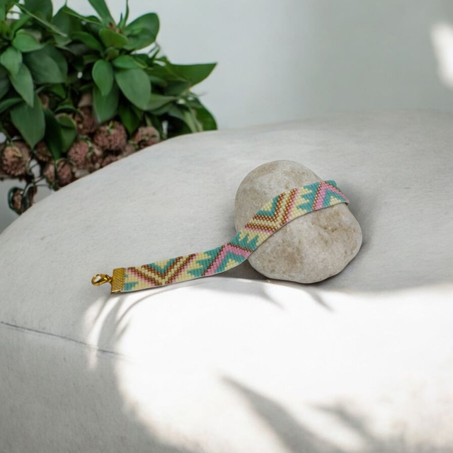 Bracelet couleur pastel