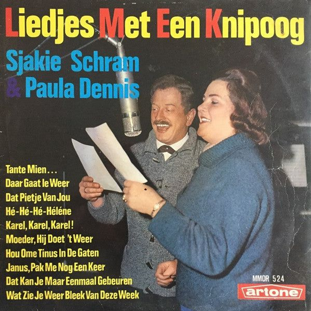 Sjakie Schram &amp; Paula Dennis - Liedjes Met Een Knipoog (LP)