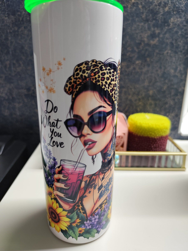 Do What You Love  - Personalised Tumbler
