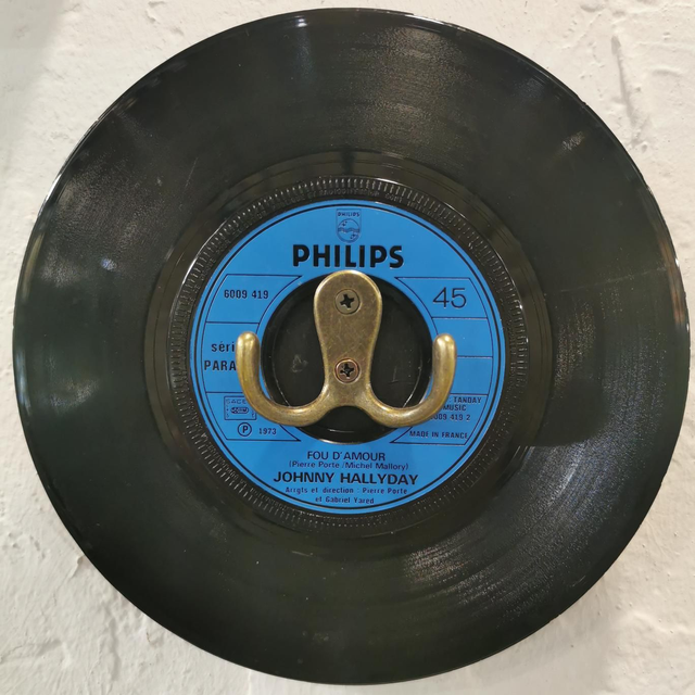 Patère vinyle simple 