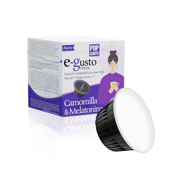 16 Camomilla con melatonina compatibile Dolce Gusto