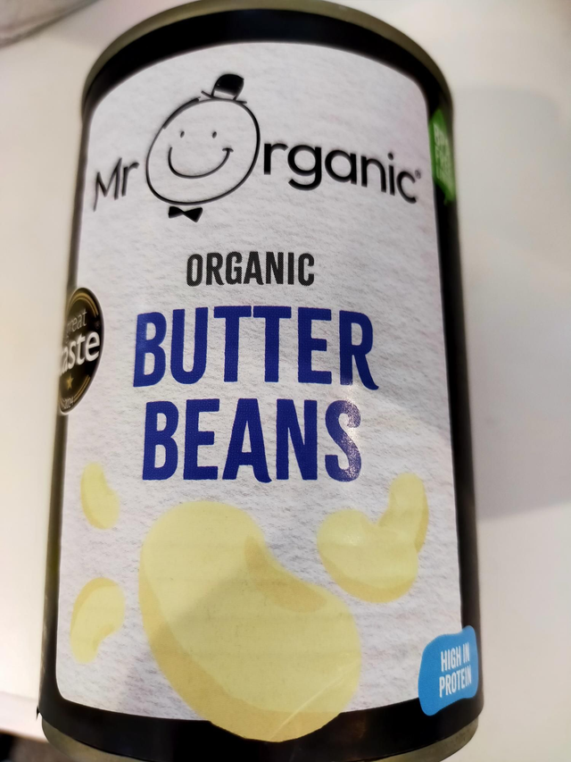 Organic Butter Beans 400g (Mr Organic) 84301