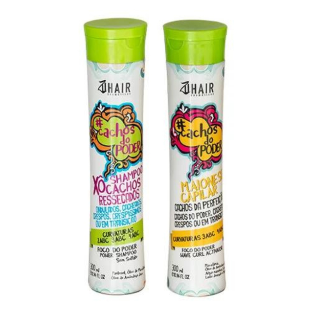 Kit prático cachos do poder zuhair 300ml