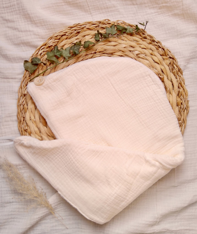 Serviette cheveux Vanille