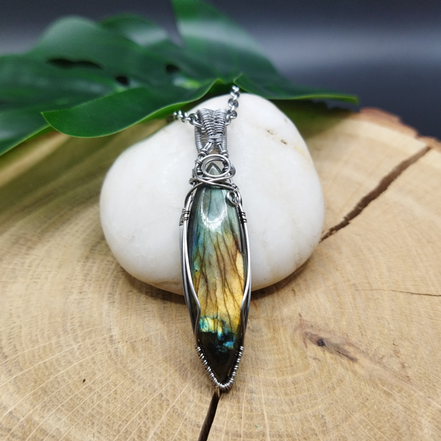 Pendentif Labradorite