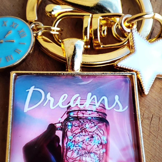 Porte clés 'Live your Dreams'